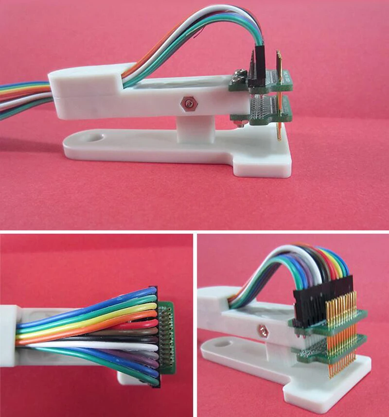 DYKB тестовое устройство для сжигания 2 54 мм тестовый стенд PCB зажим pogo pin отладка
