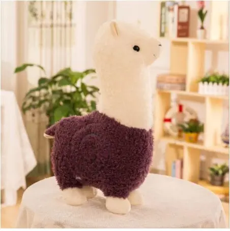 Альпака плюшевые куклы подушка год овца талисман для свадебных торжеств мягкие