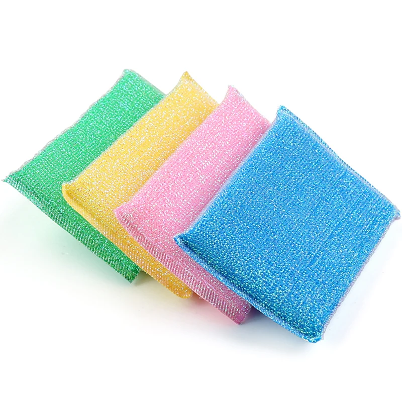 

Double-sided cleaning sponge magic rub washing dishes wash the cup dishwashing sponge tool