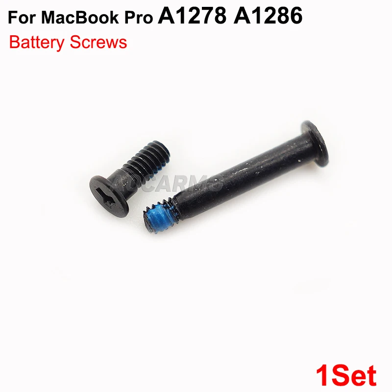 aocarmo for macbook a1278 a1286 battery screws bolt replacement parts free global shipping