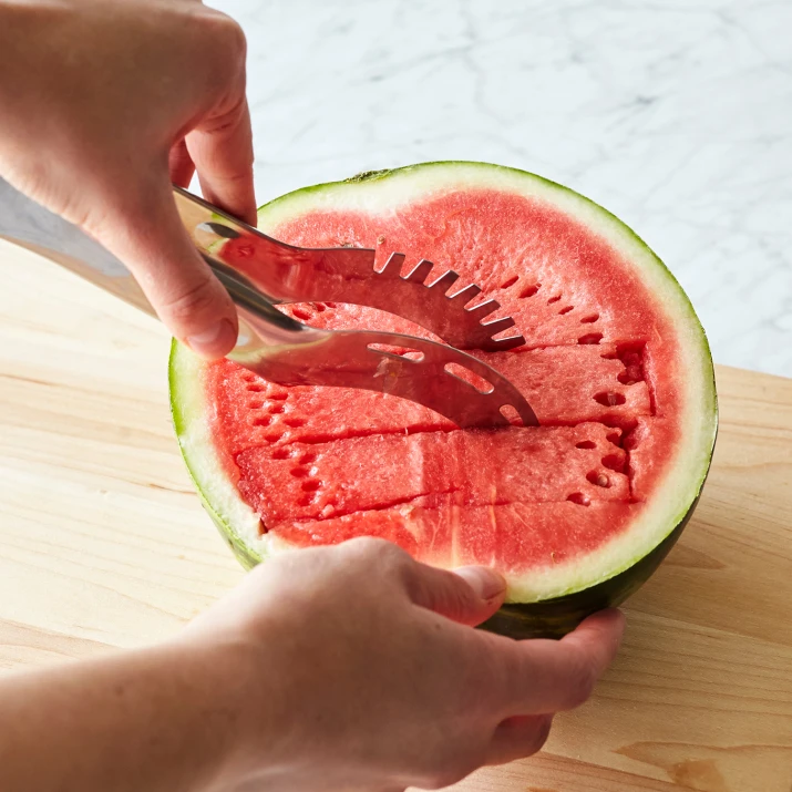 

Stainless Steel Watermelon Cutter Summer Fruit Vegetable Tools Cut Watermelon Knife Kitchen Accessories Gadgets Watermelon Spoon