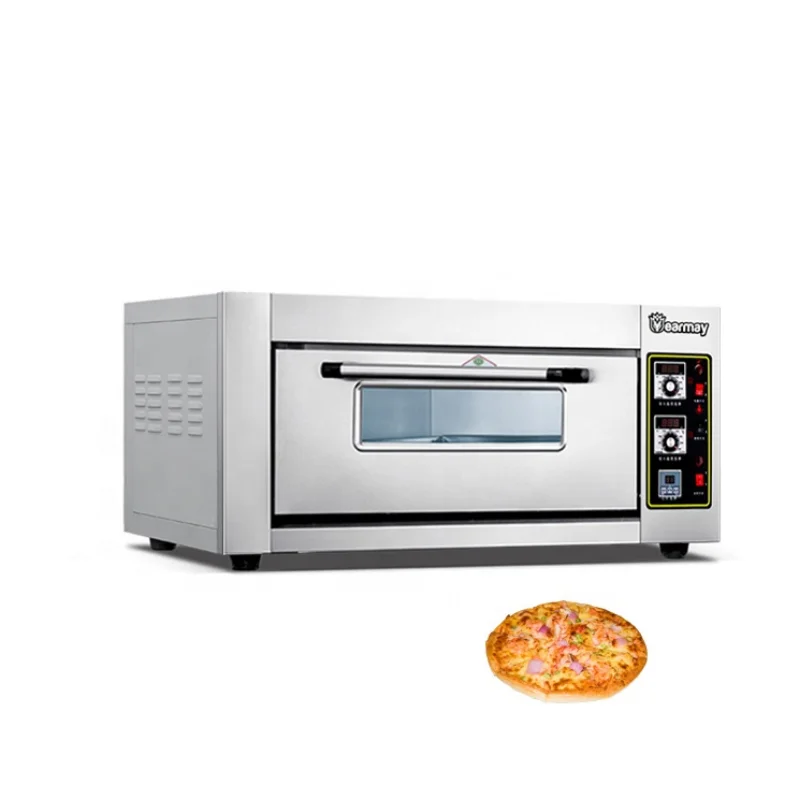 

Smart Digital Control Easy Operation 1 deck 1 tray pizza electric oven