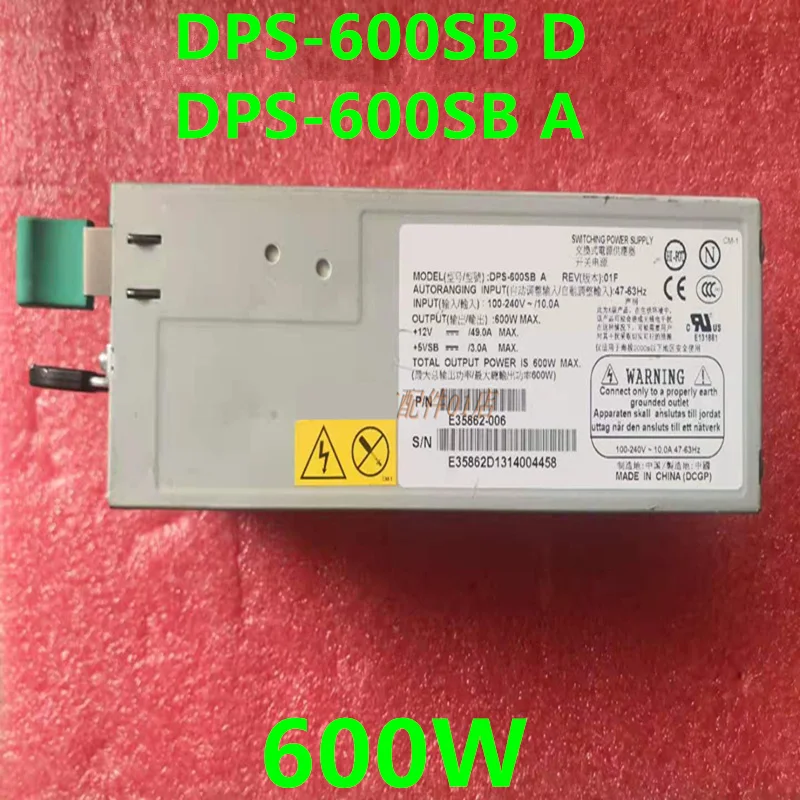 

90% новый оригинальный блок питания для Delta RPS-600-5 A 600W импульсный источник питания