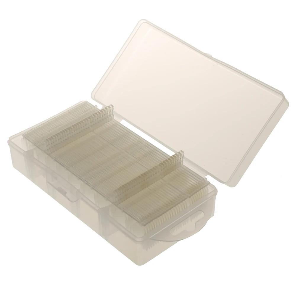 

300pcs Transparent False Full Clear Matte Thin Nail Art Tips Salon Manicure