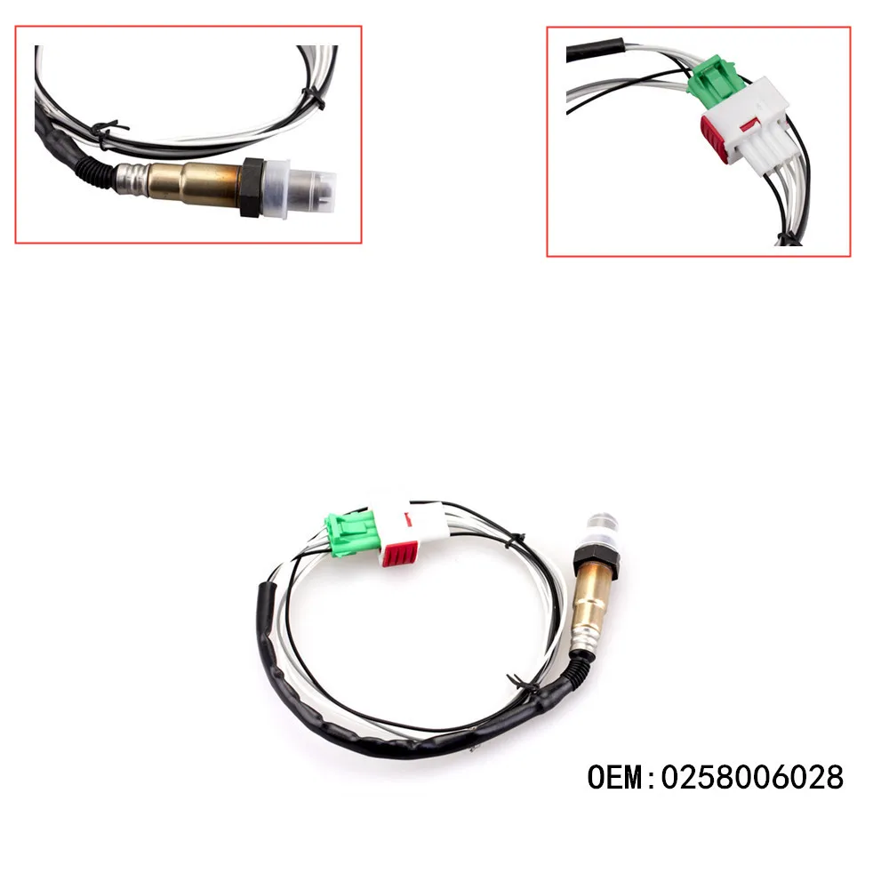 Автомобильный датчик кислорода DRAGON соотношения топлива и воздуха 52 мм с узким