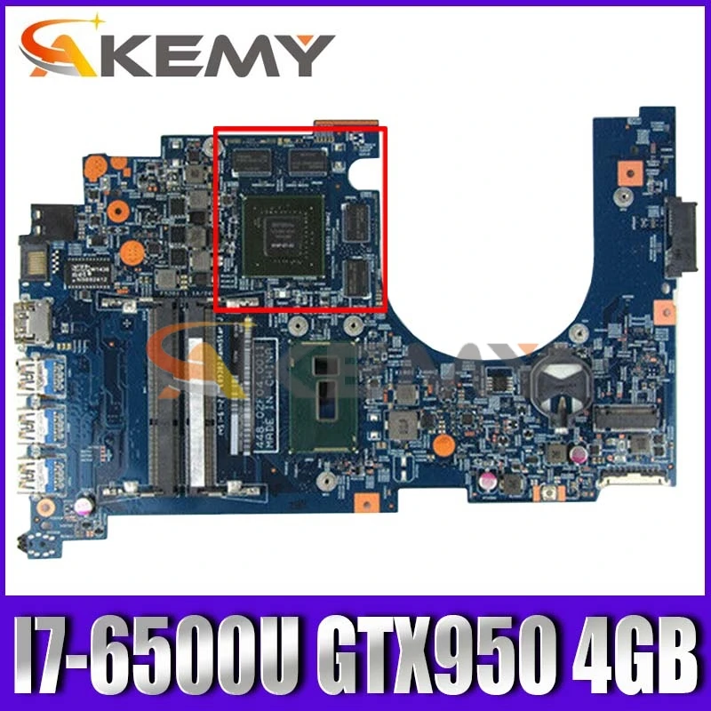 

VN7-572G материнская плата для Acer ноутбук VN7-572 motherboa 14306-1M 448.06c08.001M Процессор: I7-6500U GPU: GTX950 4 гб