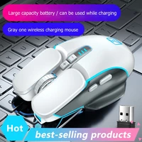 m215 silent wireless mouse for computer rechargeable 2400dpi mechanical mouse gamer usb interface ergonomic laptop pc gaming