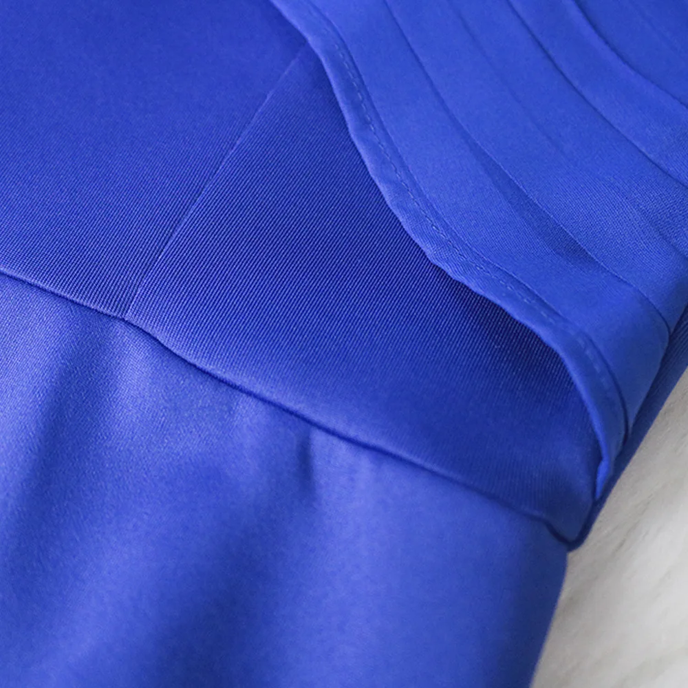 

Blue Elegant Evening Party Dress Women African Fashion Dinner Backless Designer Sexy Bodycon Dresses 2020 Club Slim Deep V Neck