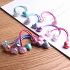 Милые комплекты одежды из 2 предметов; Новое платье принцессы любовь крем с двойной головкой повязка на голову Детские резинки для волос детский веревки для девочек, аксессуары, малоенькая прогулочная коляска повязка на голову