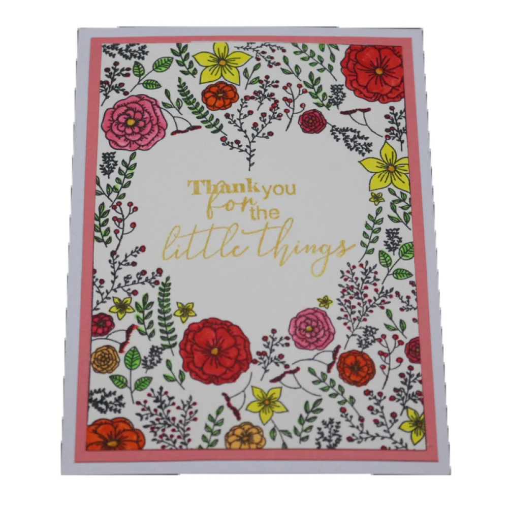 Прозрачные штампы для скрапбукинга цветок листья сердце прозрачный штамп