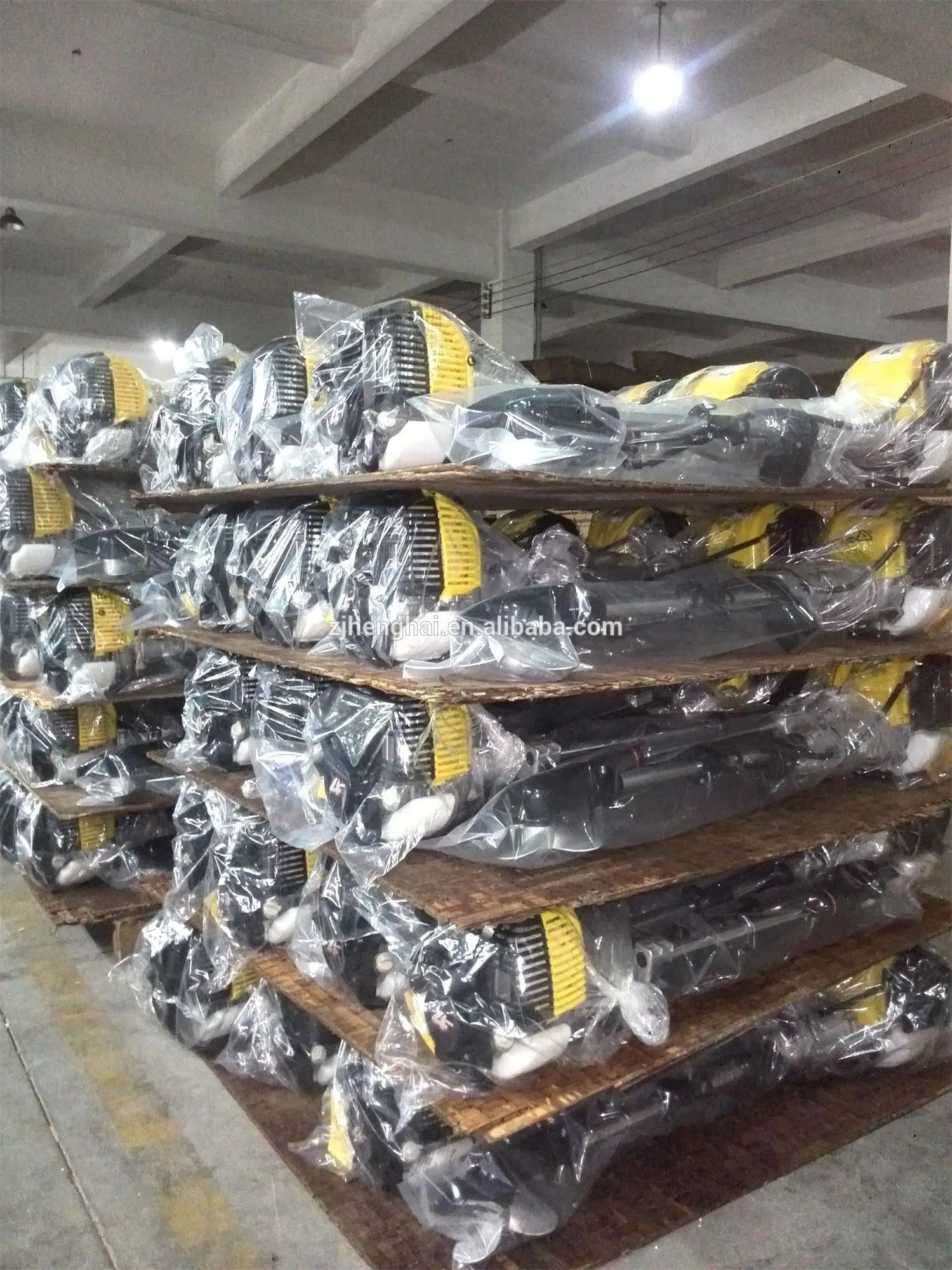 

4 stroke Air cooled gasoline 13HP 340.6cc electric start outboard motor / outboards with gear shaft boat engine