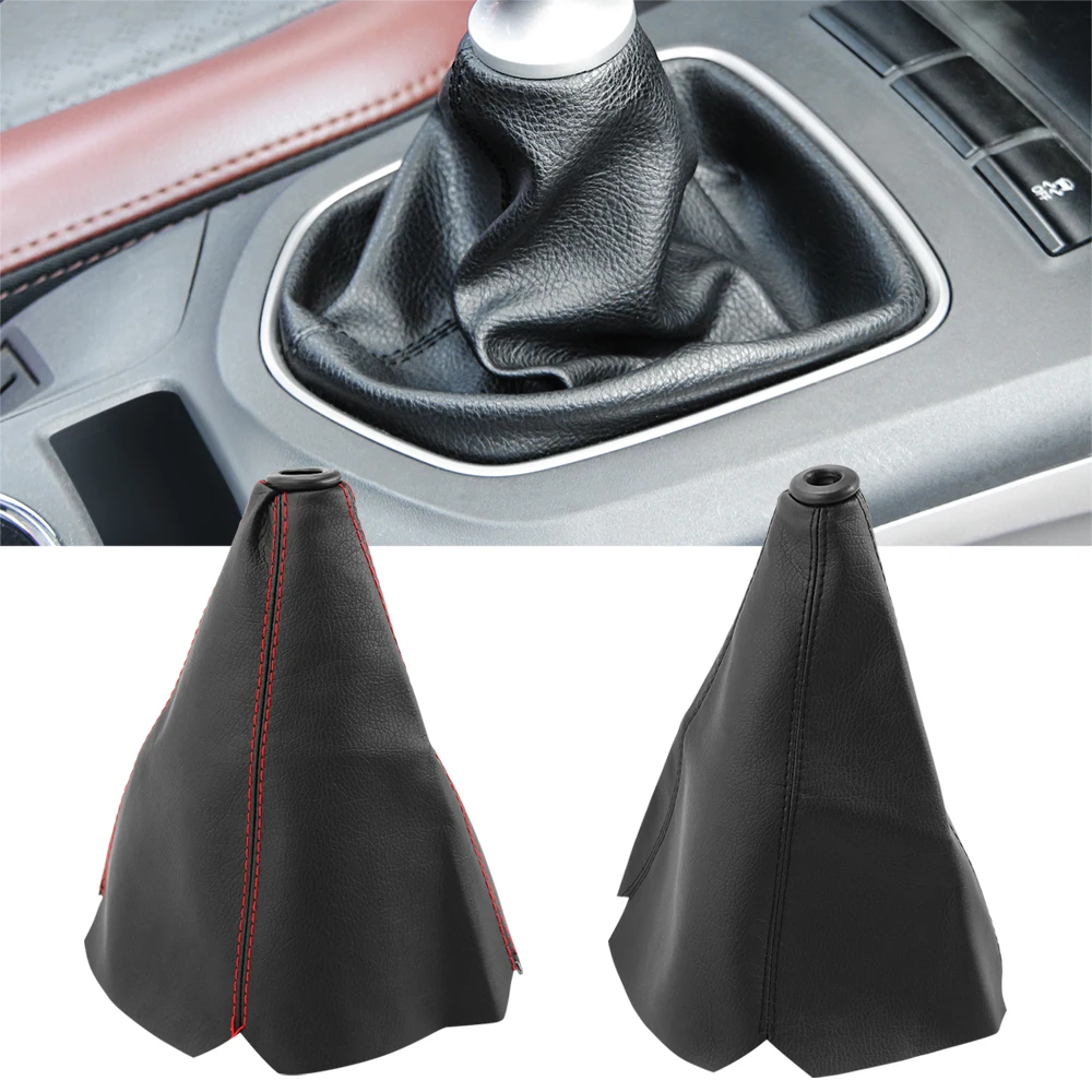 PU Leather Gear Lever dust-proof cover For Honda Civic Accord Fit CRV Subaru Impreza Forester XV Nissan Qashqai Juke | Автомобили и
