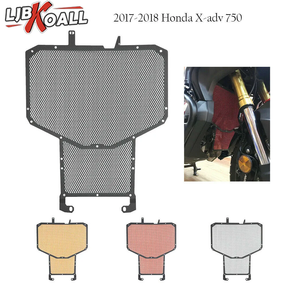 Для HONDA X ADV XADV 750 XADV750 2017 2018 Защита радиатора из нержавеющей стали защита для гриля