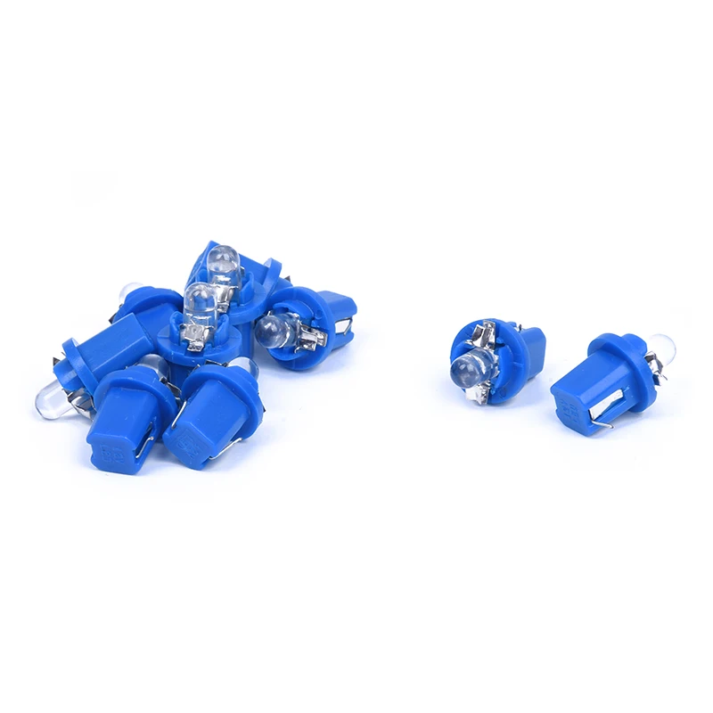 

10 T5 Light bulb LED Blue Gauge Meter for Car Dashboard DC12V
