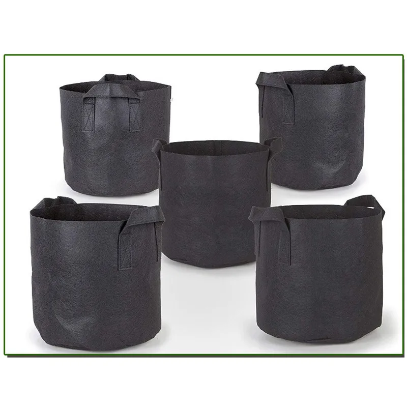 Садовые пакеты для посадки на 1 10 галлонов черные тканевые горшки мешок растений
