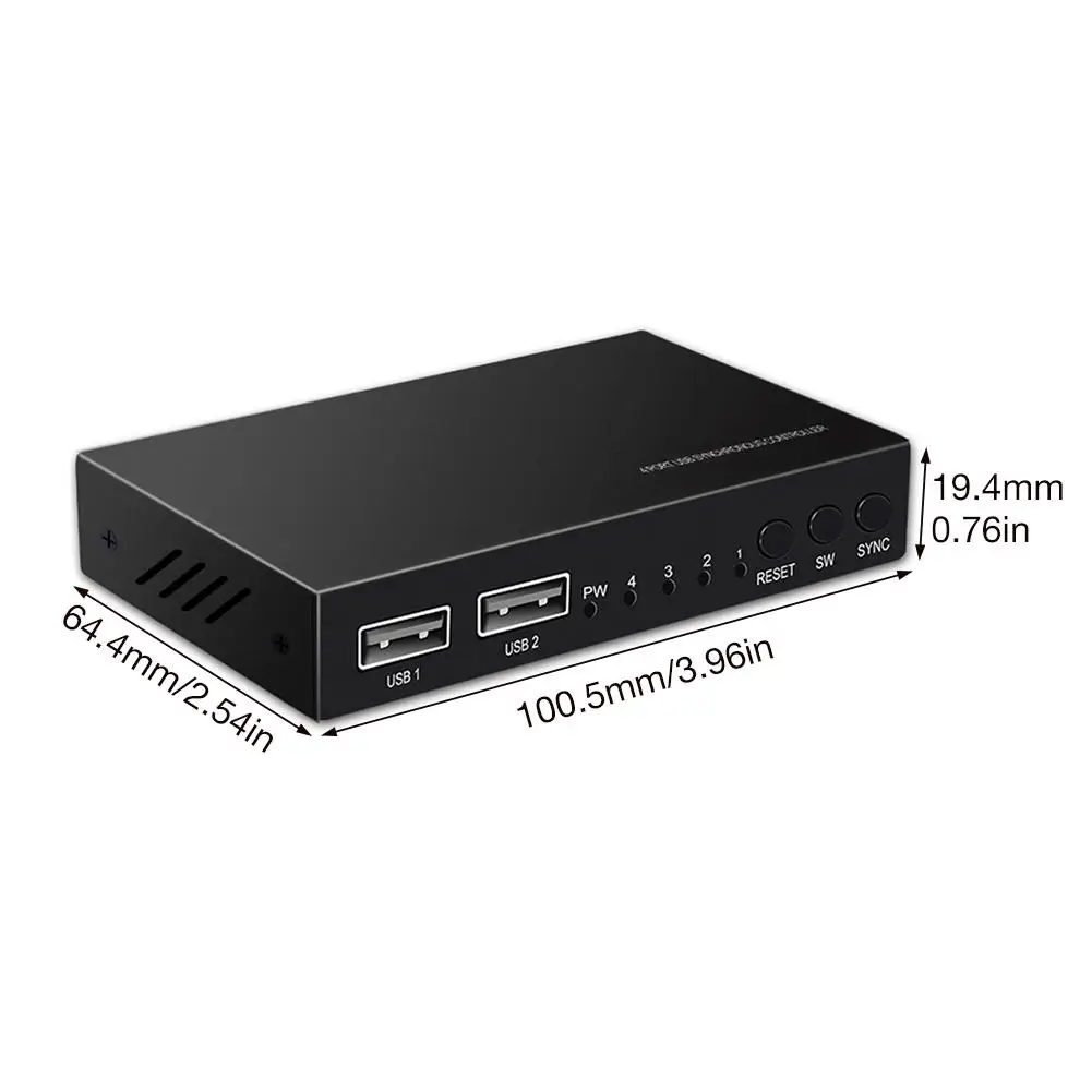 4 портовый USB синхронизатор распределительный блок периферийный коммутатор