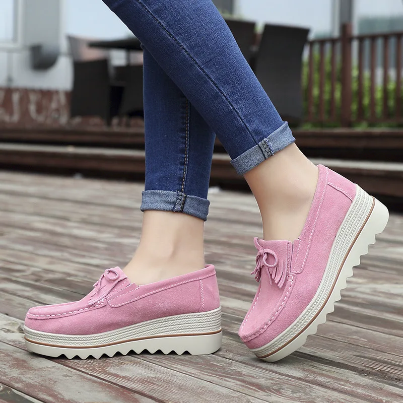 

Spring New Platform Comfortable Women Sneakers Fashion Put on Casual Little White Shoes Women Increase Vulcanize Shoes Shoe