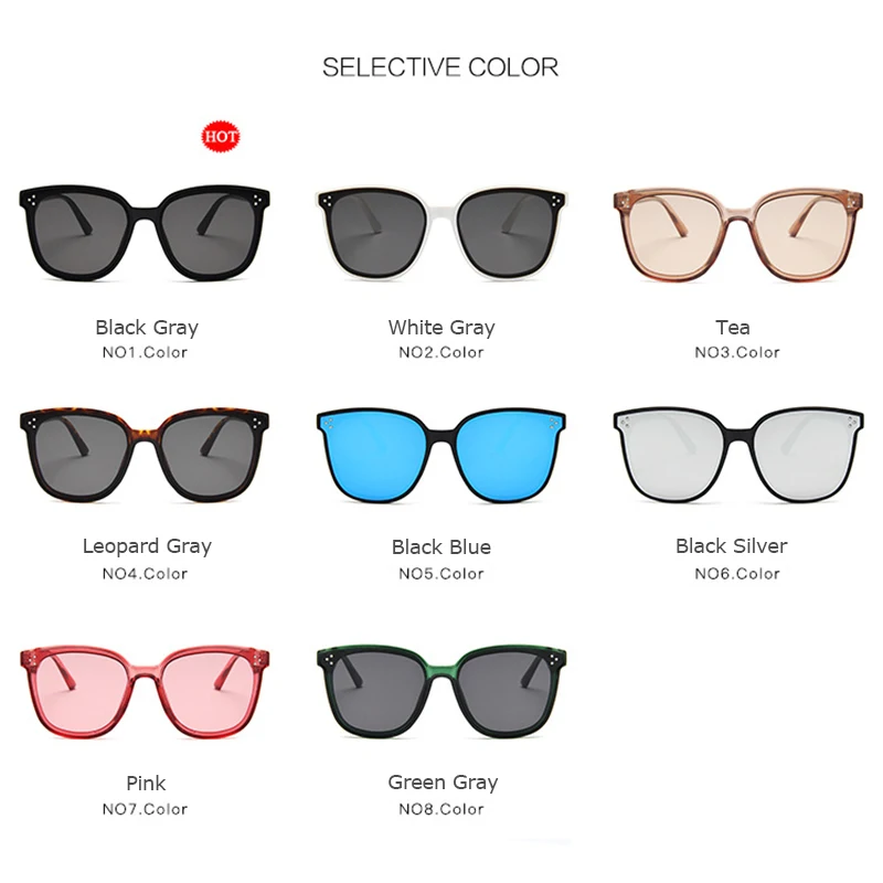 Очки RBRARE женские классические винтажные зеркальные солнечные очки в квадратной