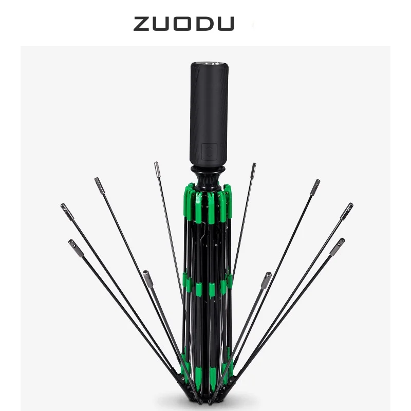 Paraguas totalmente autom&aacute;tico para hombre, accesorio resistente a las Storm, plegable, a prueba de viento, ideal para regalo-2