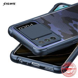 Rzants for Xiaomi Poco M3 Case Hard [Camouflage Lens] Lens Protection
Shockproof Slim Crystal Clear Cover