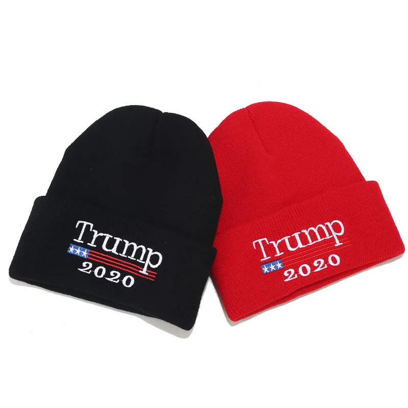 Trump 2020 вышитые шляпы Президента сделать Америку большой снова хлопок вязаные