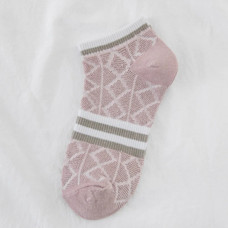 

Women Socks Cotton Plaid Cartoon Sock Woman Colorful Unisex Ankle Funny Novelty Ladies Sox Spring Summer Female Trendy Skarpetki