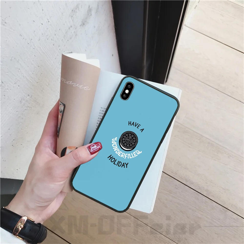 Чехол для телефона BaweiTE Oreo Biscuits iPhone 11 pro XS MAX 8 7 6 6S Plus X 5 5S SE XR | Мобильные телефоны и