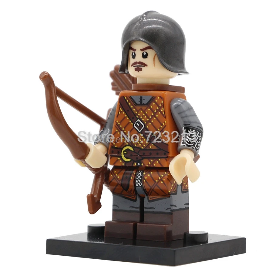 Одиночная Игра престолов фигурка Khai Drago Daenerys лорд Варис Эддард Старк белый Уокер Jaime строительный блок модель игрушки - Цвет: X044