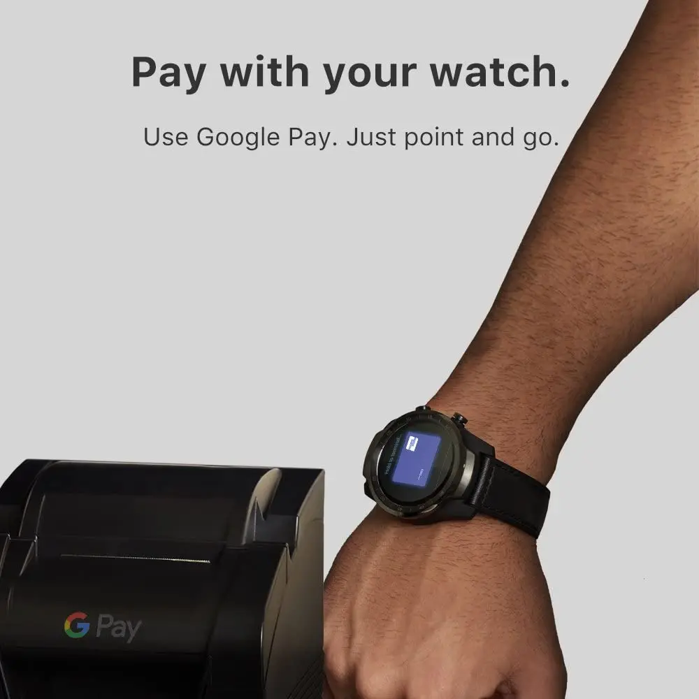 Смарт-часы TicWatch Pro 512M (восстановленные) с поддержкой iOS и Android | Электроника