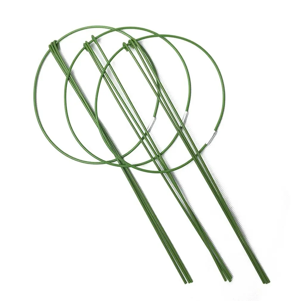 

Steel Plant Support Round Trellis For Plants Garden Weatherproof Flower Holder Shrub Holder Flower Support