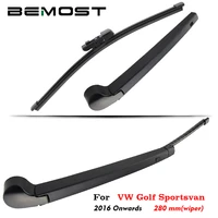 bemost car rear wiper arm blade rubber for volkswagen golf variant gte sportsvan sportwagen hatchback year from 2002 to 2018