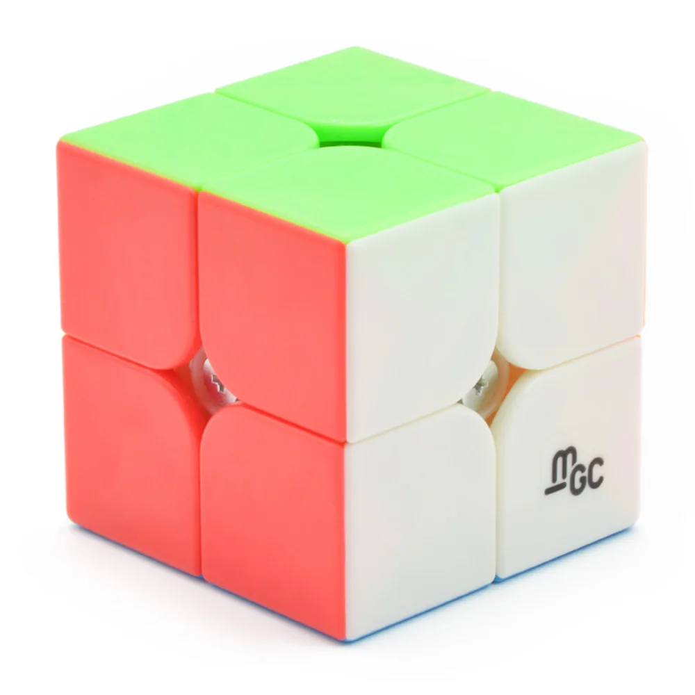 

[Picube]Original YJ MGC 2x2 Magnetic Magic Cube Yongjun MGC 2*2 Speed Cube for Brain Training Toys for Children Kids