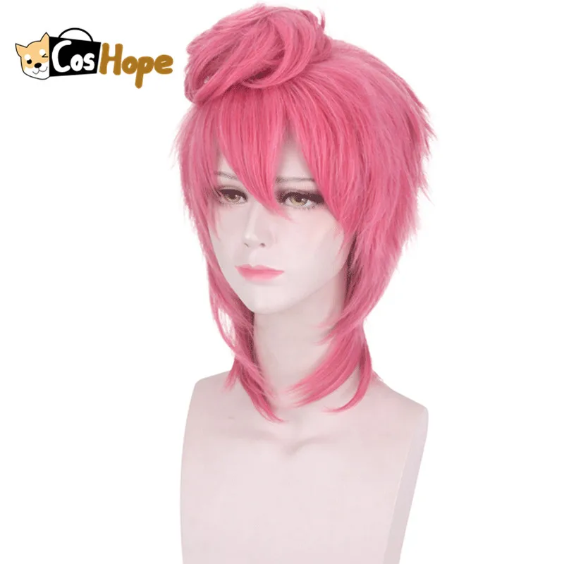 Trish Una парик для косплея JoJo Необычные Приключения Косплей термостойкие