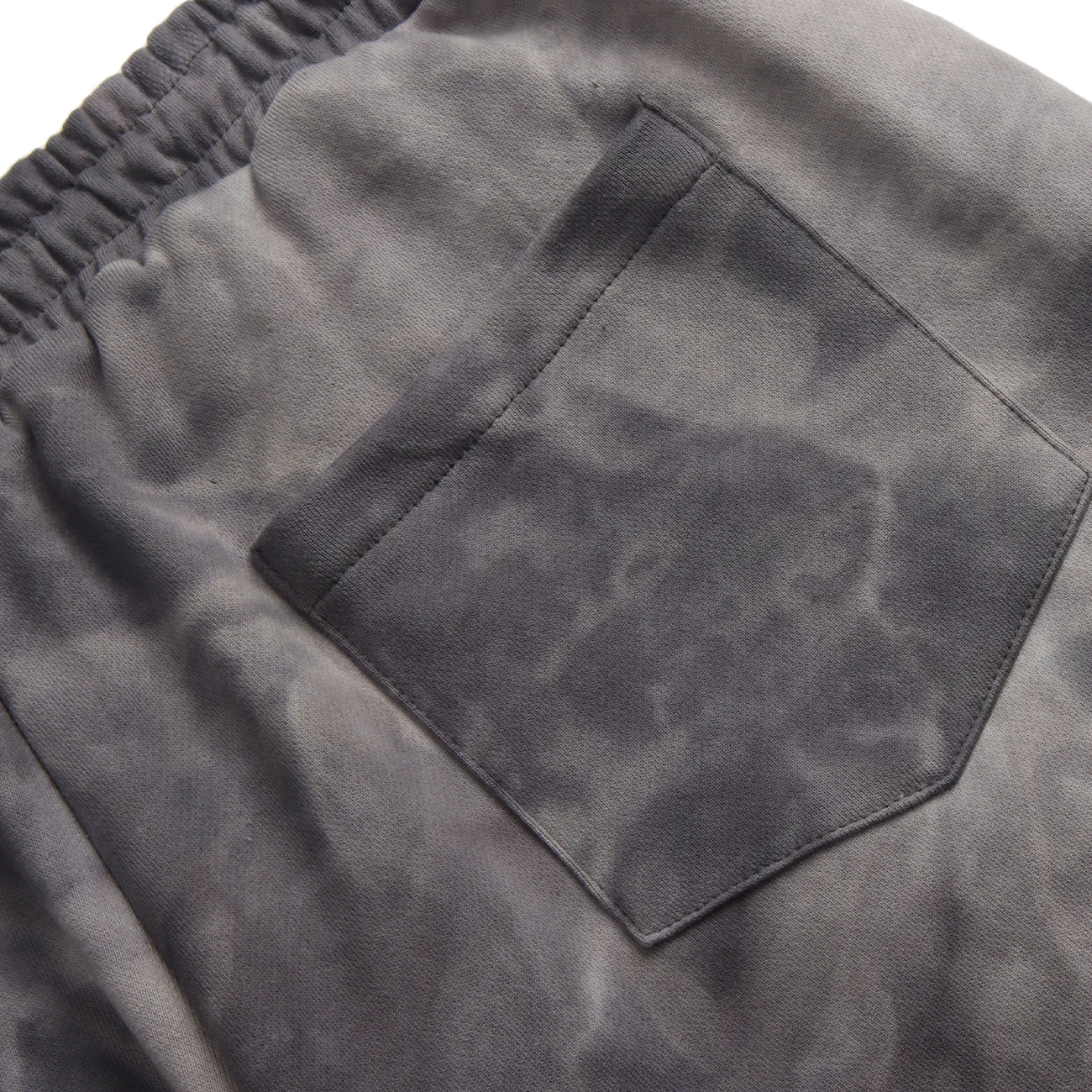 

LACIBLE Harajuku Short Sweatpants Streetwear Tie Dye Baggy Short Sweat Pants Mens Hip Hop Fashion Casual Knee Length Trousers