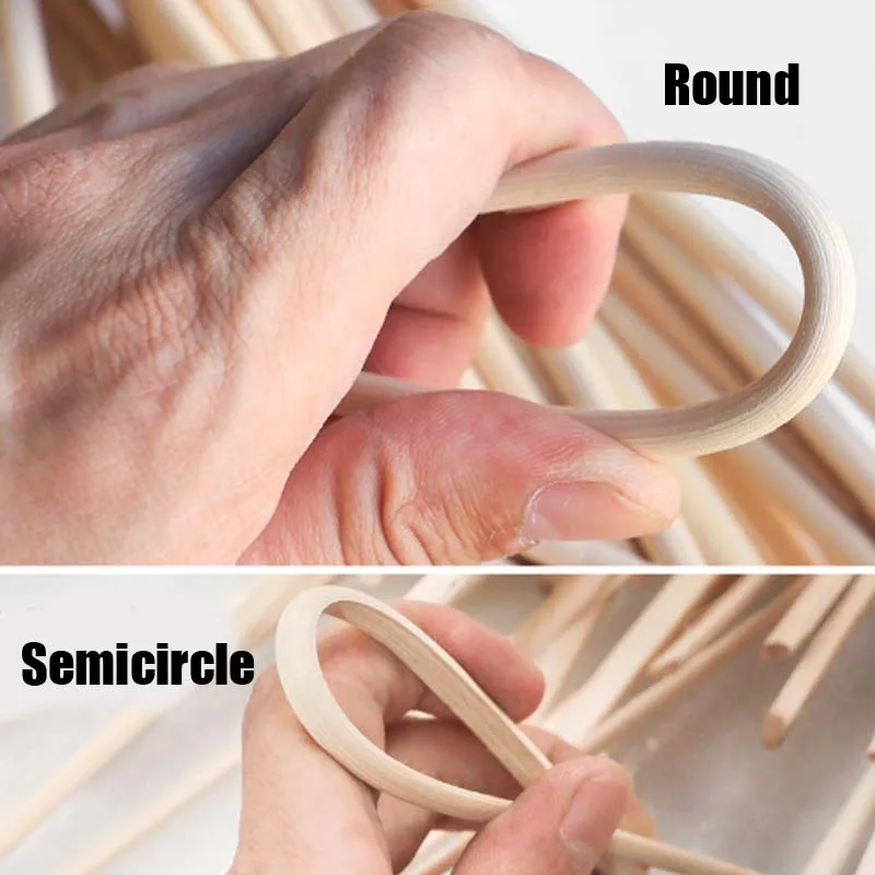 

500g Real Indonesian Rattan Cane Stick Furniture Decor Weaving Material Ourdoor Chair Basket Natural Color Diy Handmade Crafts