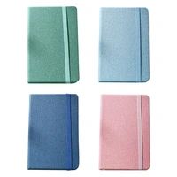 portable pu leather cover diary book paper vocabulary notebook english word notepad hand memo book