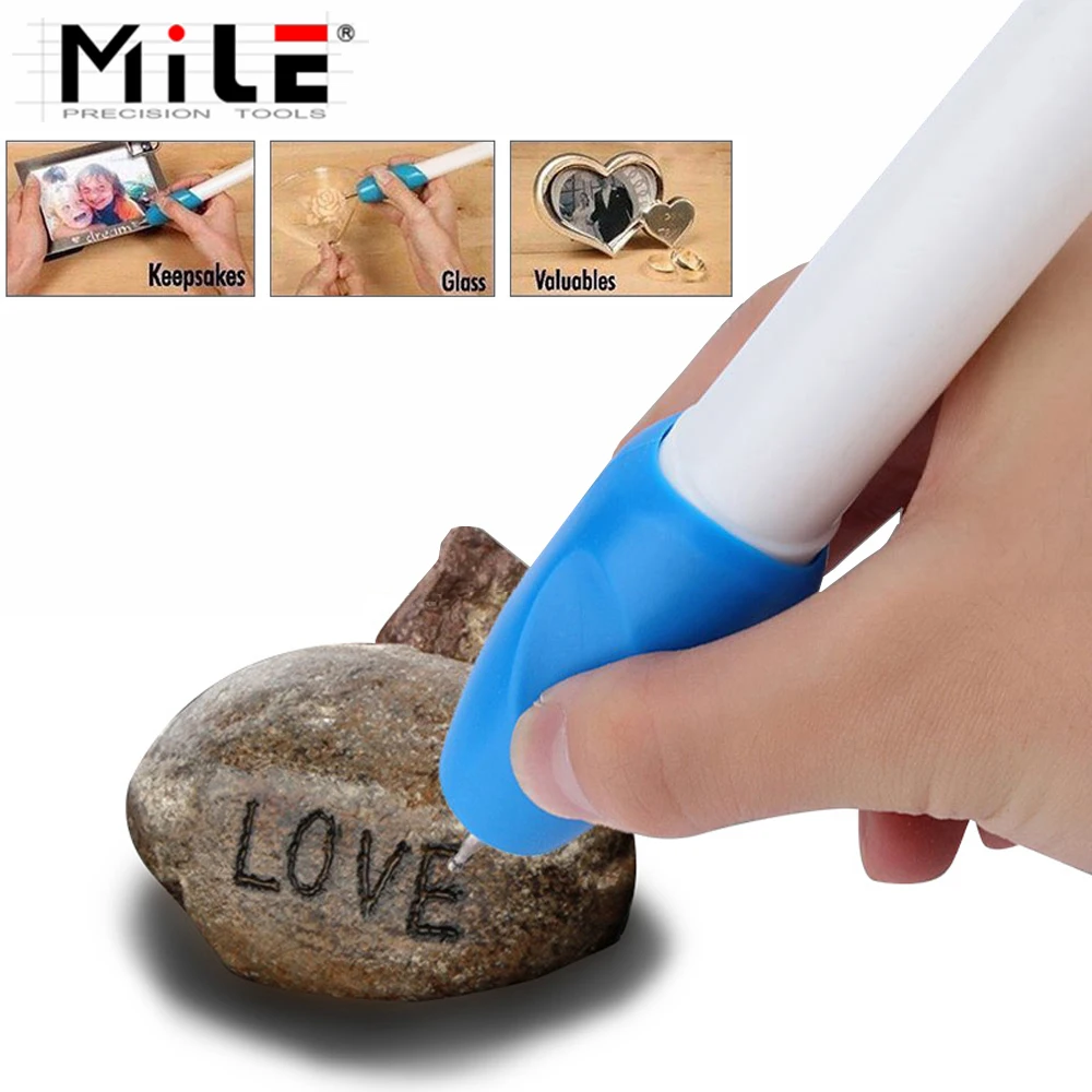 Высококачественная миниатюрная гравировальная ручка MILE Электрический