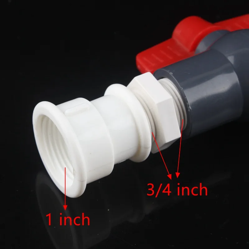 1/2 'Ɖ/4'' 1 ''пластиковое ведро для воды пивное соединитель 20 мм 25 садовый