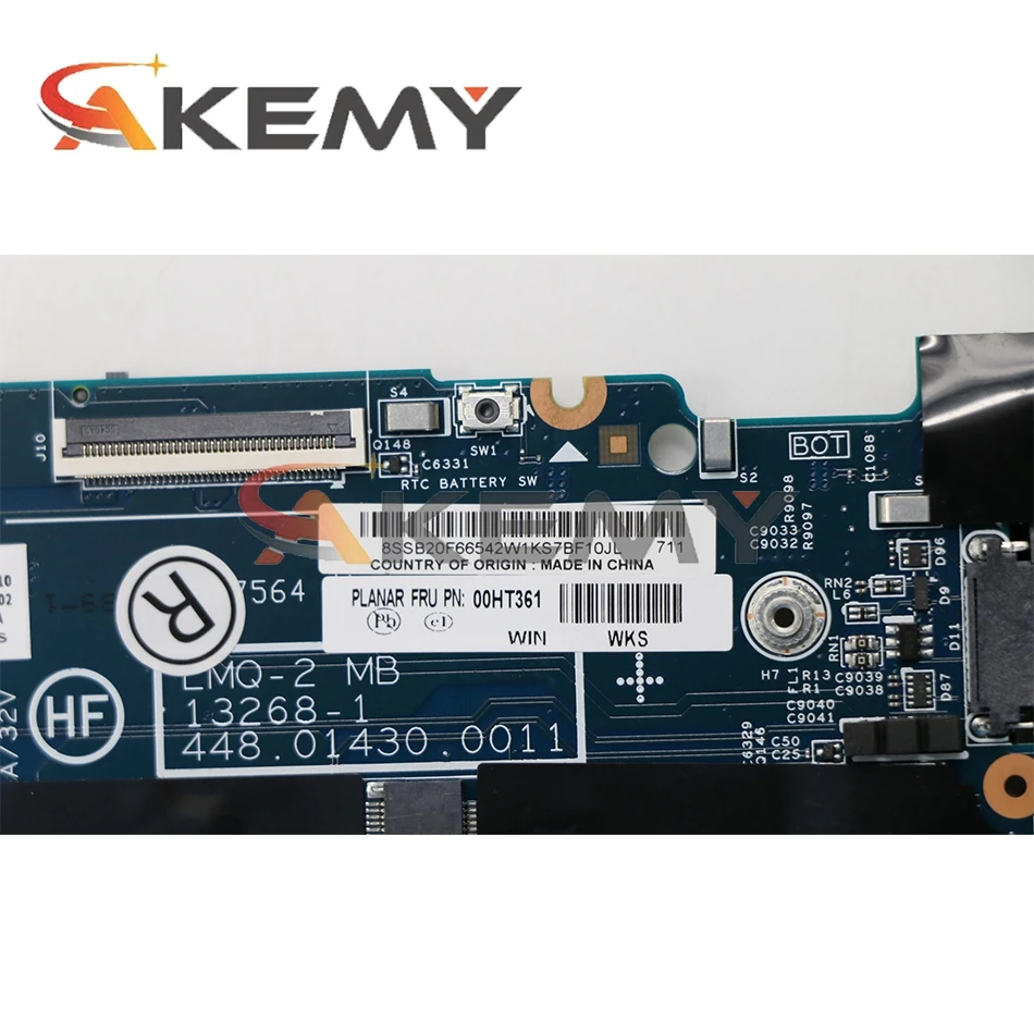 

For Lenovo ThinkPad X1C X1 carbon 2015 I7-5600U RMA 8G 00HT361 Laptop motherboard 100% tested ok