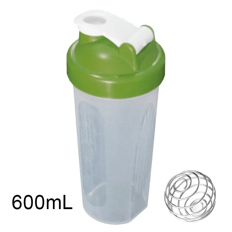 400/600ml протеин смешивание порошка чашки запаянный герметичный шейкер с перемешивающий шарик B2Cshop