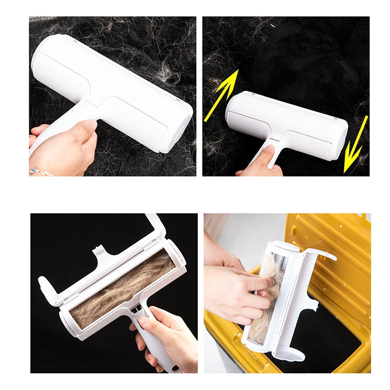 Инструмент для удобной чистки в двух направлениях щетка ворса шерсти домашних