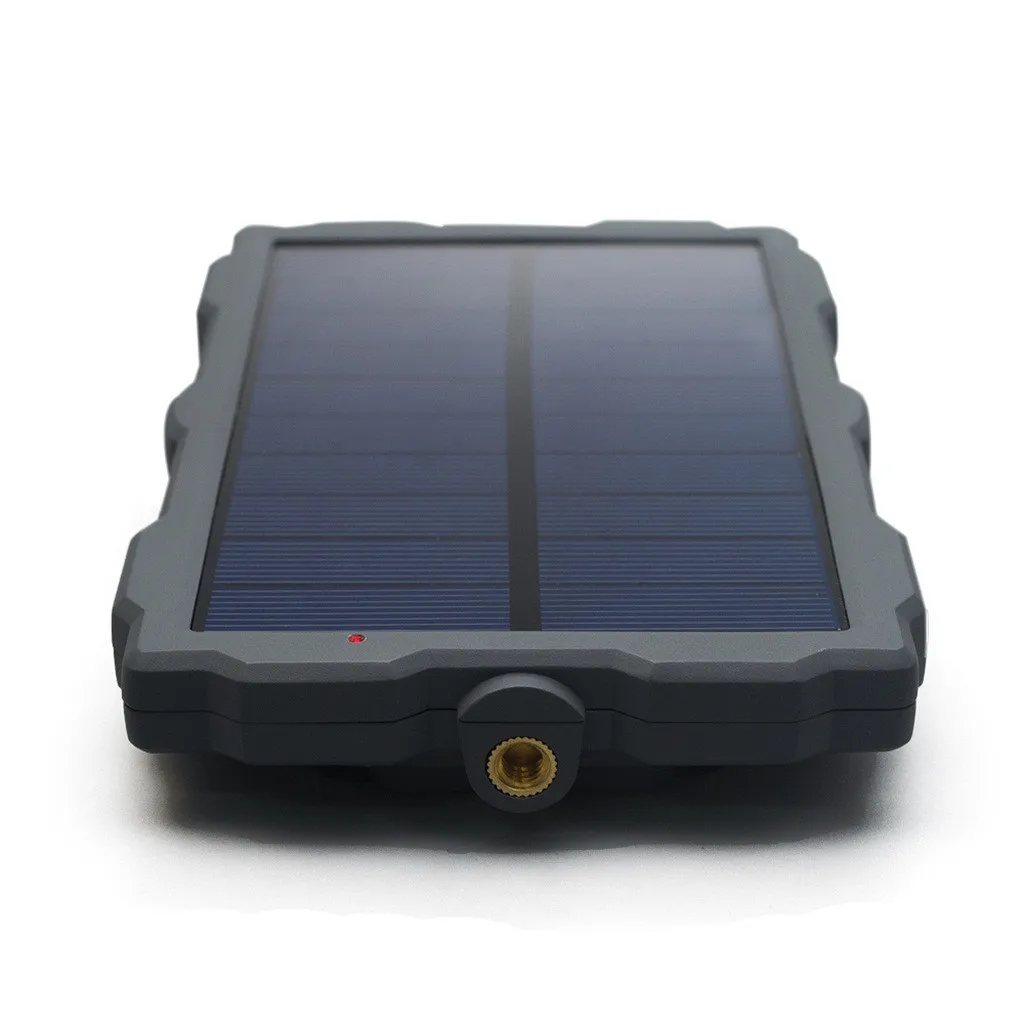 Панели солнечные 12v солнечное зарядное устройство power bank 1500 мАч Перезаряжаемые внутренняя литиевая Батарея 6V Панели солнечные для охоты Камера