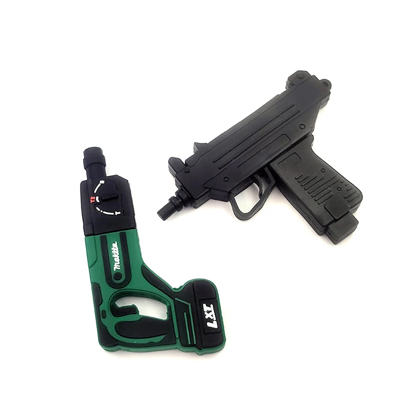 USB-флешка-пистолет Cap Gun на 10 штук 1 ГБ 2 ГБ 4 ГБ 8 ГБ 16 ГБ палочек-ручек 32 ГБ 64 ГБ 128 ГБ Toy Pistol Memory Stick. - Фото №1