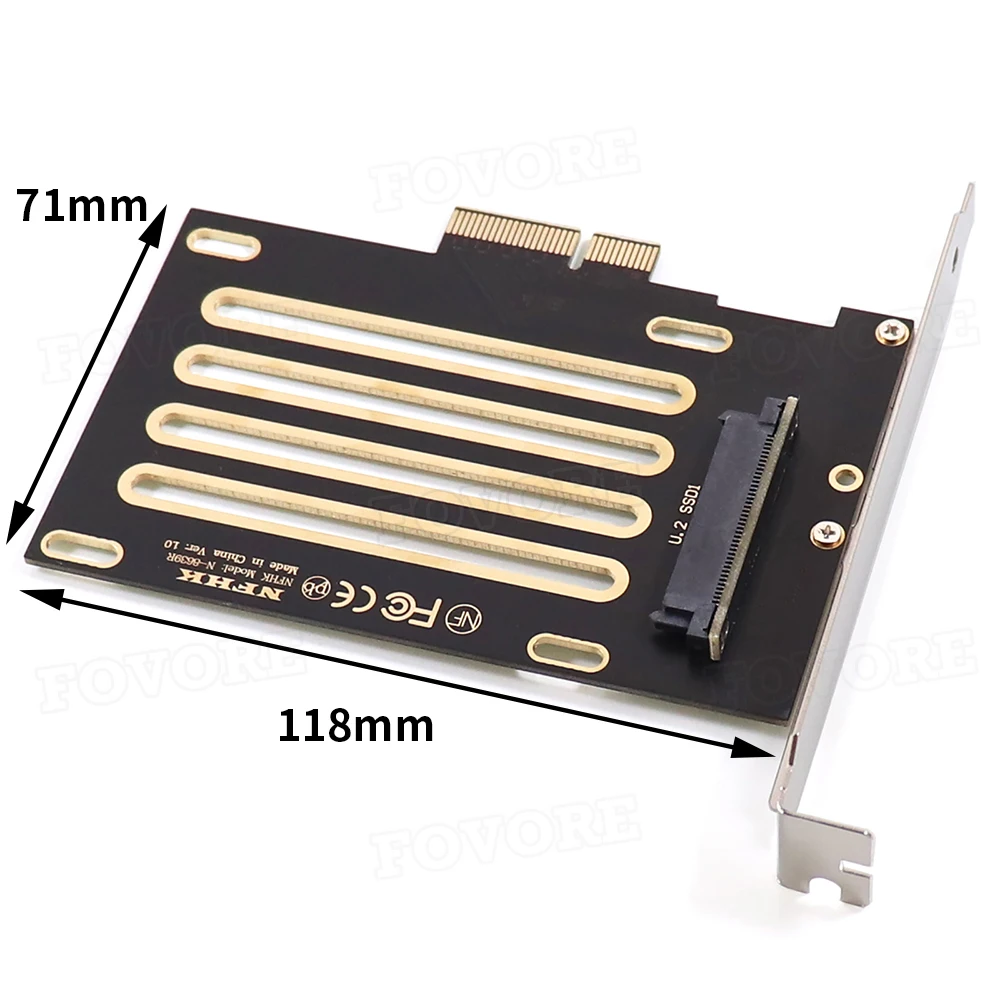 PCIE 3 0x4 Lane до U.2 U2 Kit SFF 8639 хост адаптер для Intel материнской платы 750 2 5 &quotNVMe PCI e SSD