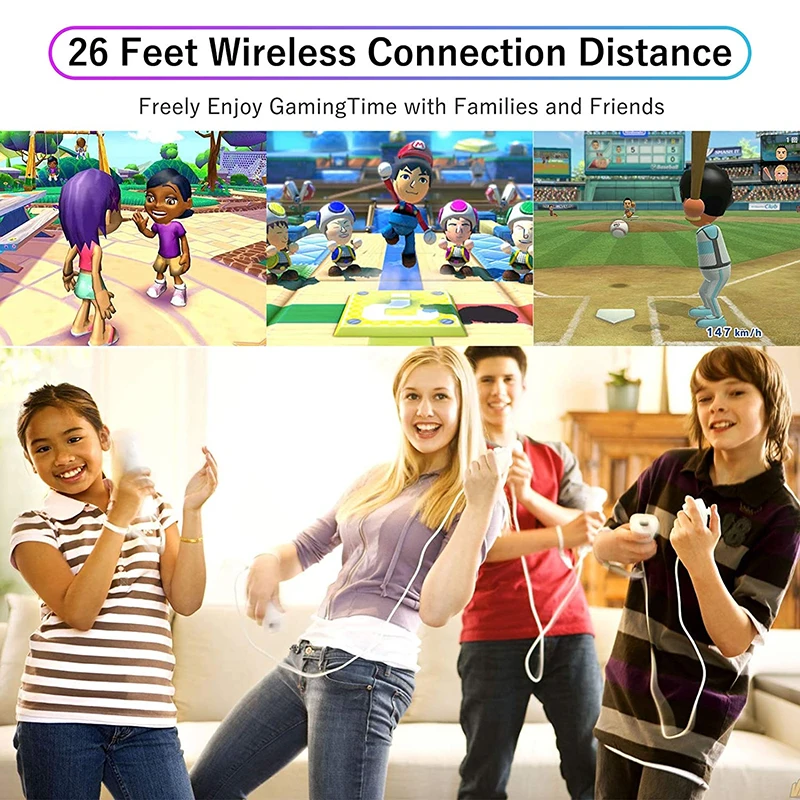 2 в 1 для Nintendo Wii Nunchuk Встроенный Motion Plus беспроводной пульт дистанционного
