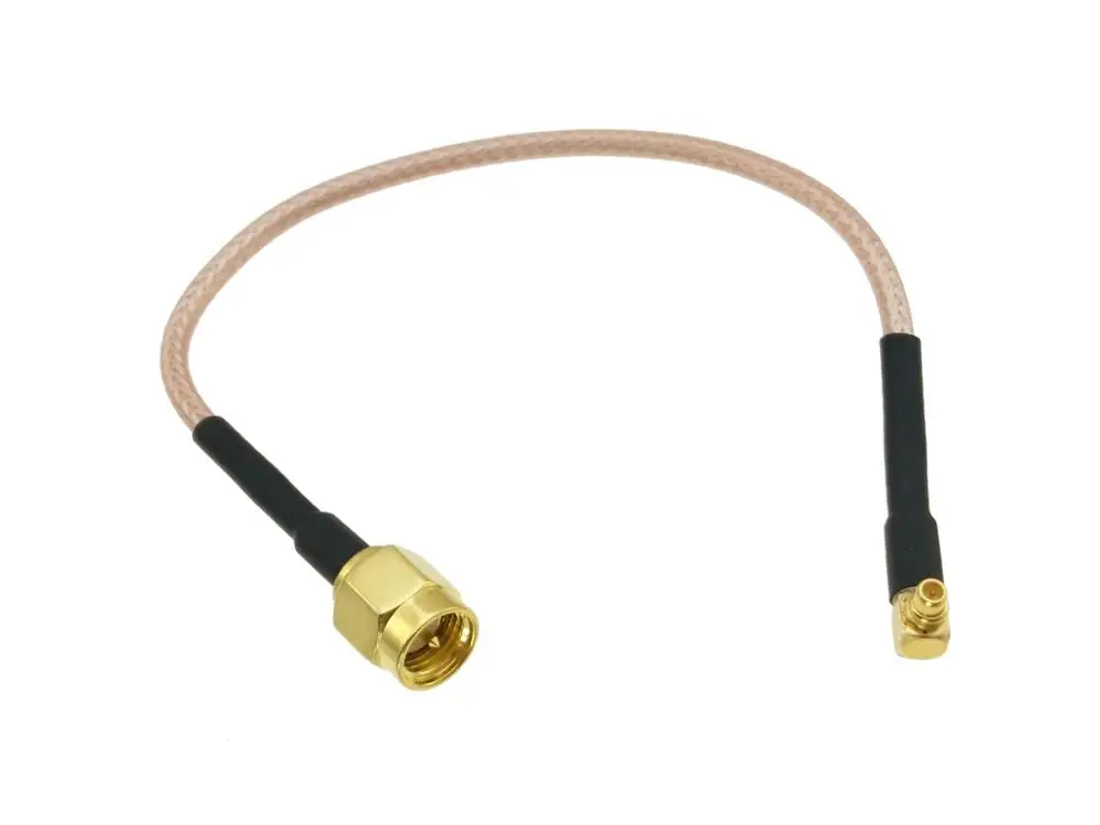 1Pcs RG316 SMA Male Plug to MMCX Right angle Connector RF Coaxial Jumper Pigtail Cable For Radio Antenna 4inch~5M | Обустройство дома