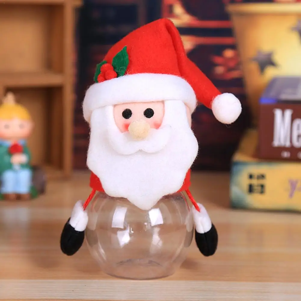 Рождественская жестяная коробка для конфет вечеринка банки с Санта Клаусом