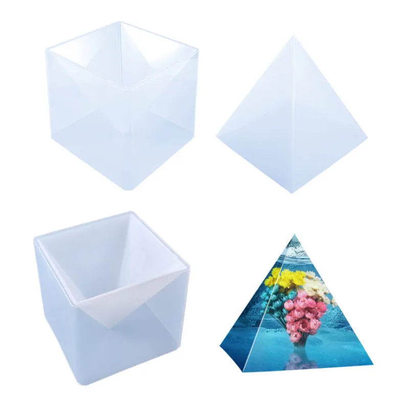

Large Resin Molds Pyramid Molds, Resin Silicone Molds for DIY Orgonite Orgone Pyramid, Orgonite Jewelry Mould