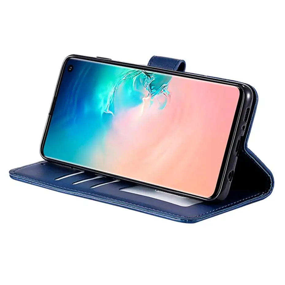 Чехол-книжка для Samsung S10 S9 S8 S7 Plus A10 A20 E A30 A40 A50 S A70 A90 A80 Note 10 9 8 M10 M20 | Мобильные