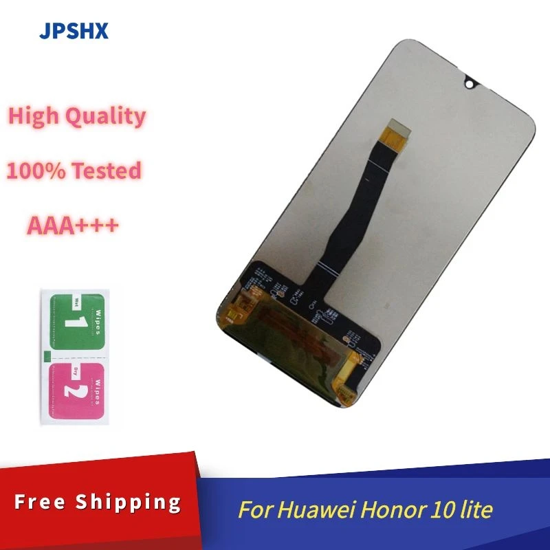 

100% протестированный 6,21 ''сменный ЖК-дисплей для Huawei Honor 10 Lite, сенсорный экран с дигитайзером в сборе для Huawei Honor10 Lite, ЖК-дисплей